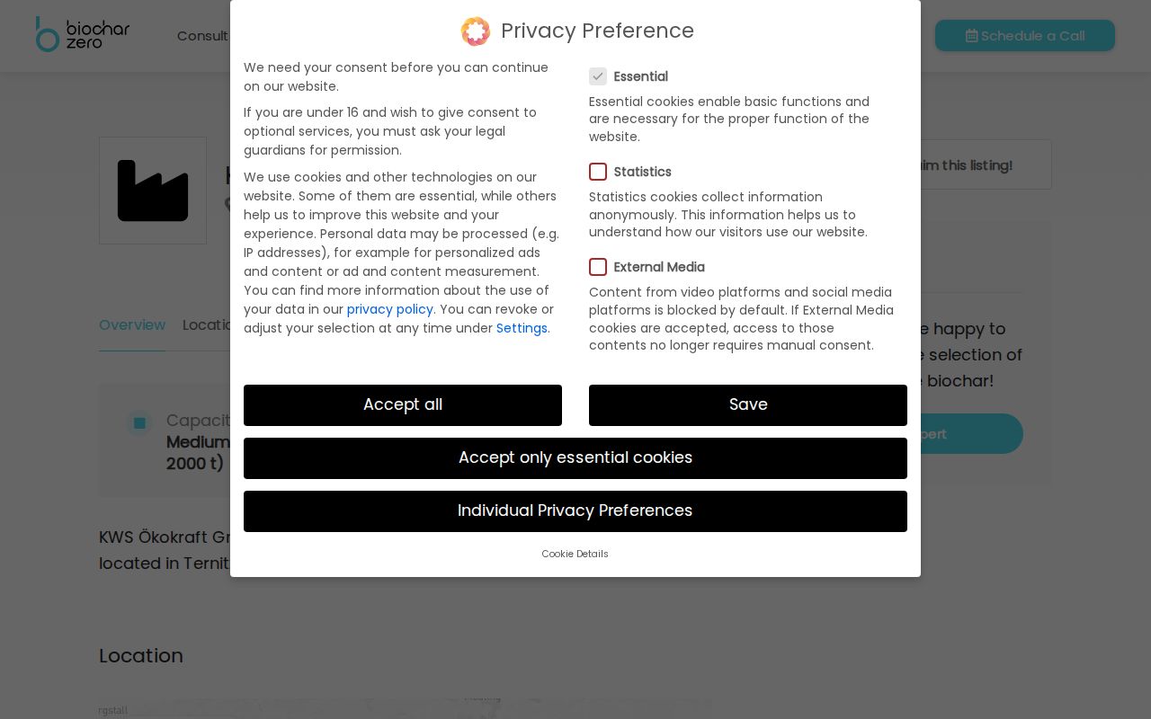 KWS Ökokraft website
