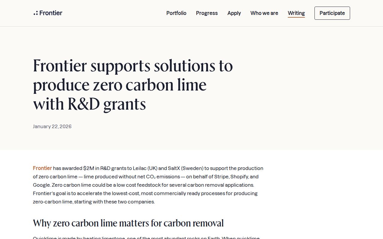 Leilac/Calix website