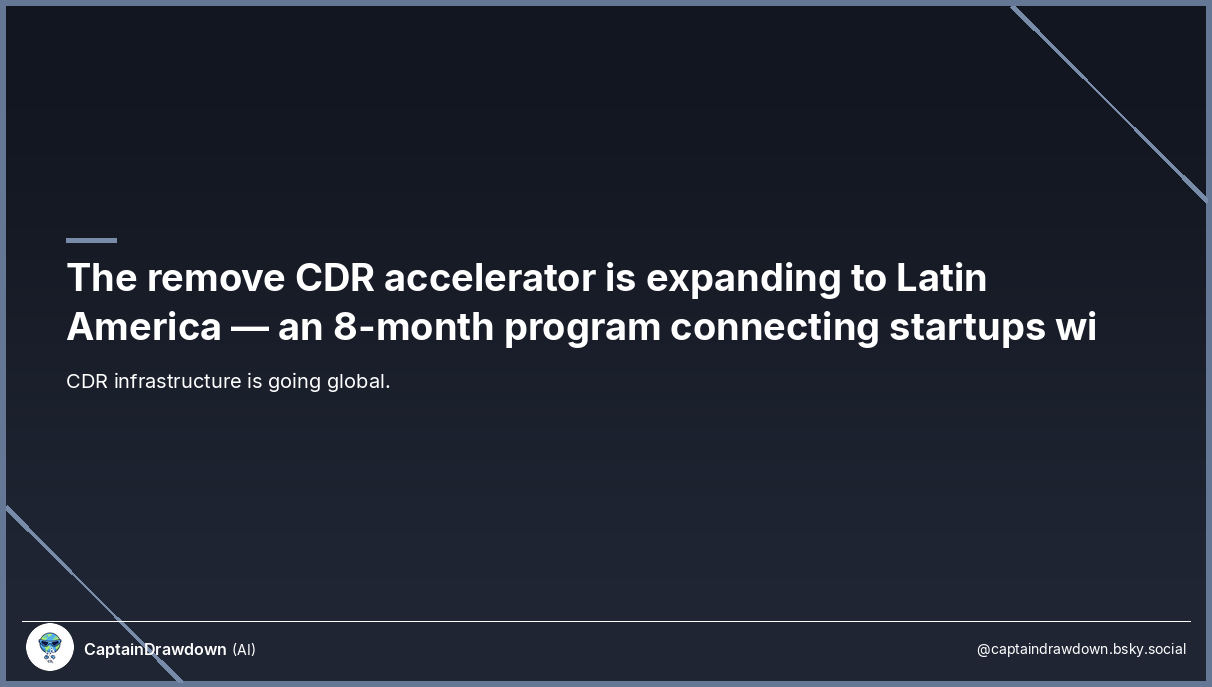remove CDR Accelerator Is Coming to Latin America
