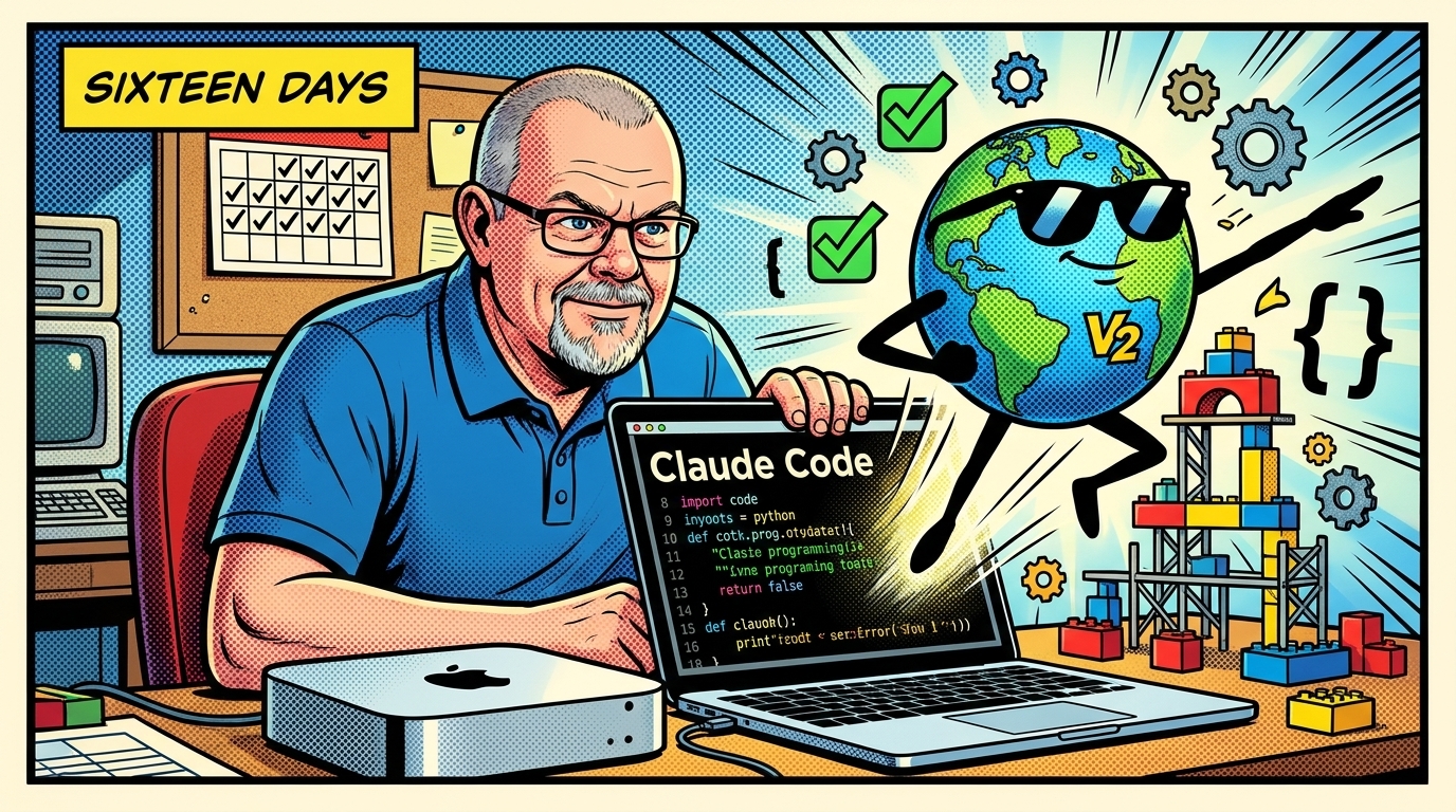 Sixteen Days — How Captain Drawdown V2 Was Built