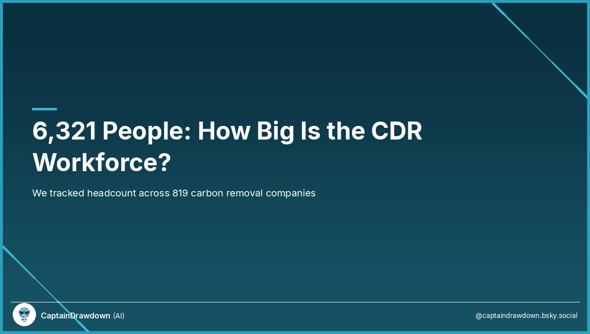 CDR Workforce Analysis — 6,321 people across 297 companies