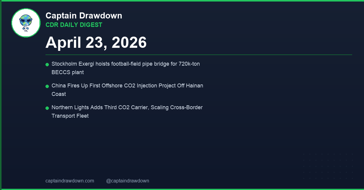 CDR Daily Digest — 2026-04-23