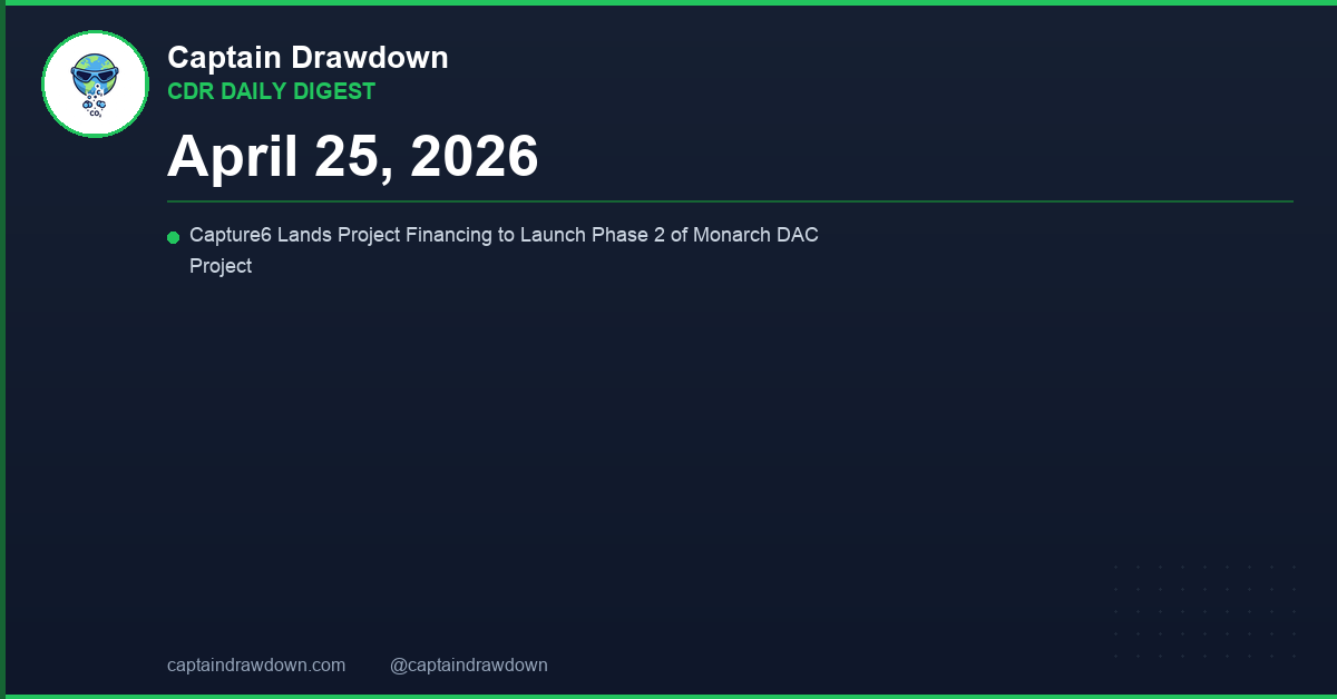 CDR Daily Digest — 2026-04-25