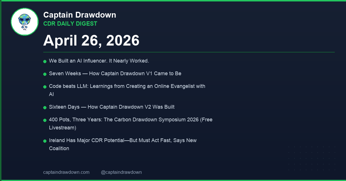 CDR Daily Digest — 2026-04-26