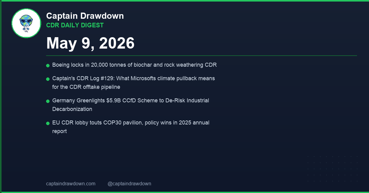 CDR Daily Digest — 2026-05-09