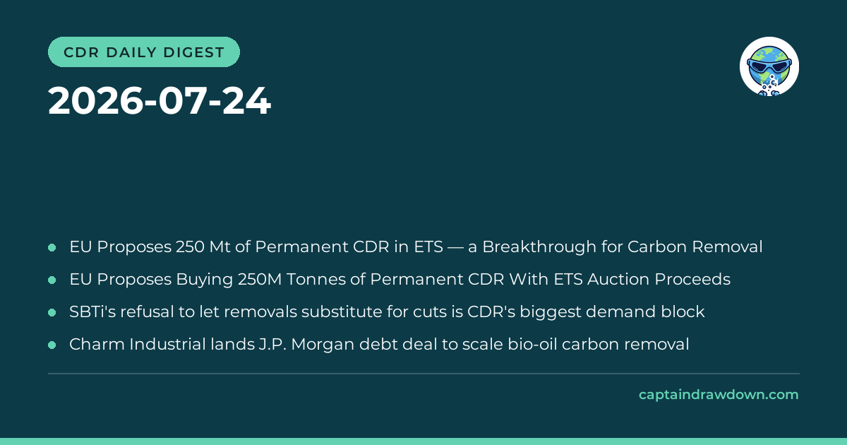 CDR Daily Digest — 2026-07-24