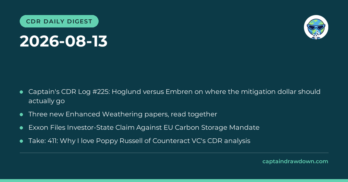 CDR Daily Digest — 2026-08-13