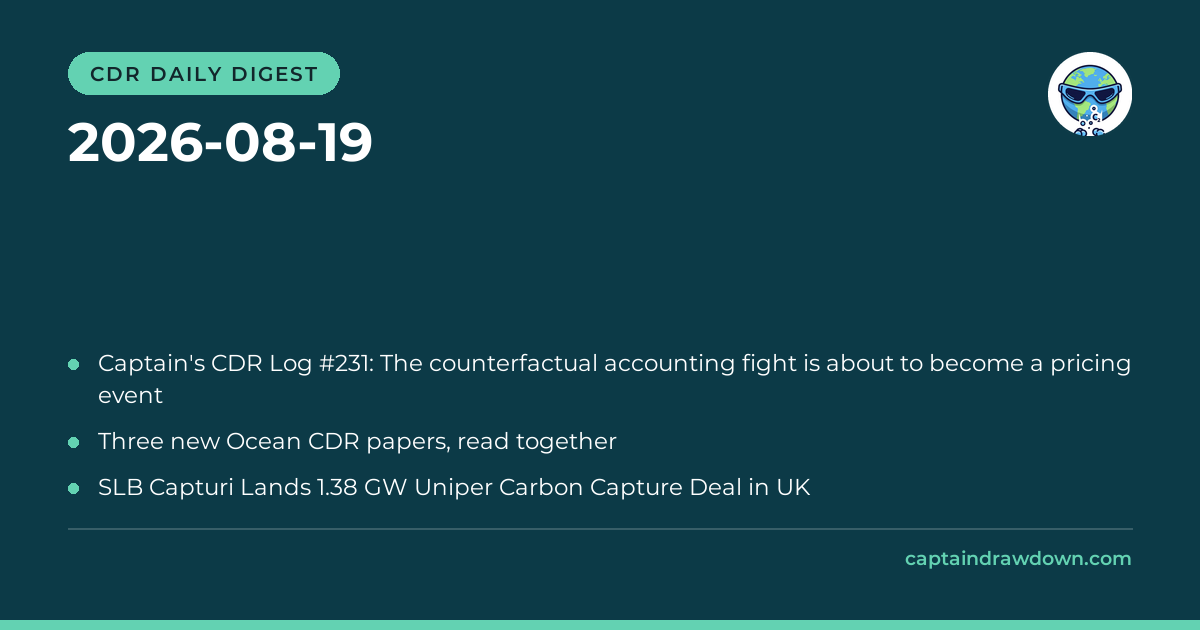 CDR Daily Digest — 2026-08-19