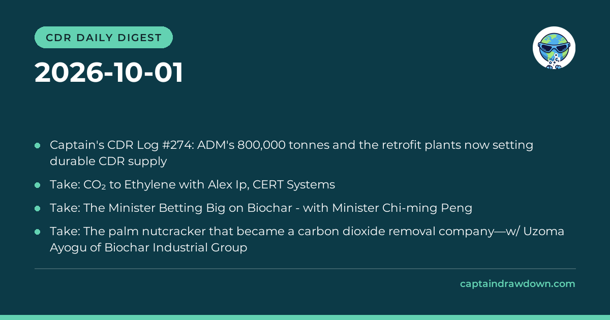 CDR Daily Digest — 2026-10-01