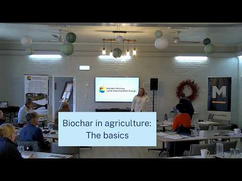 YouTube take: Biochar in agriculture: Can biochar benefit livestock - Melissa Rebeck