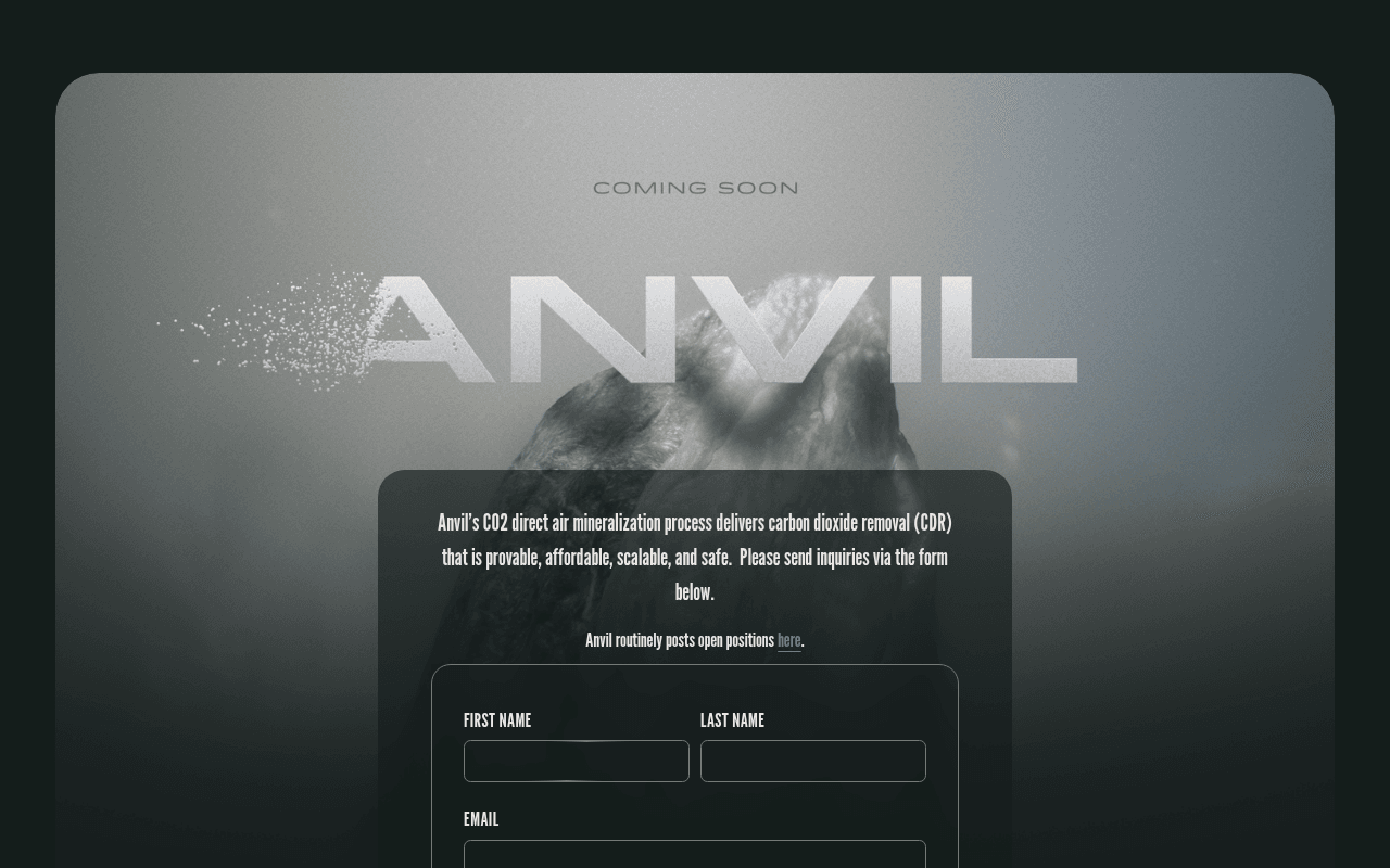 Anvil website