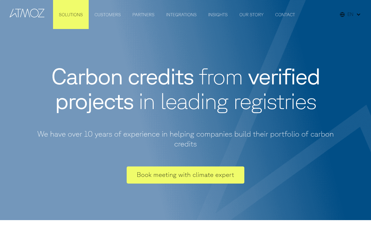 Atmoz Restore AB website