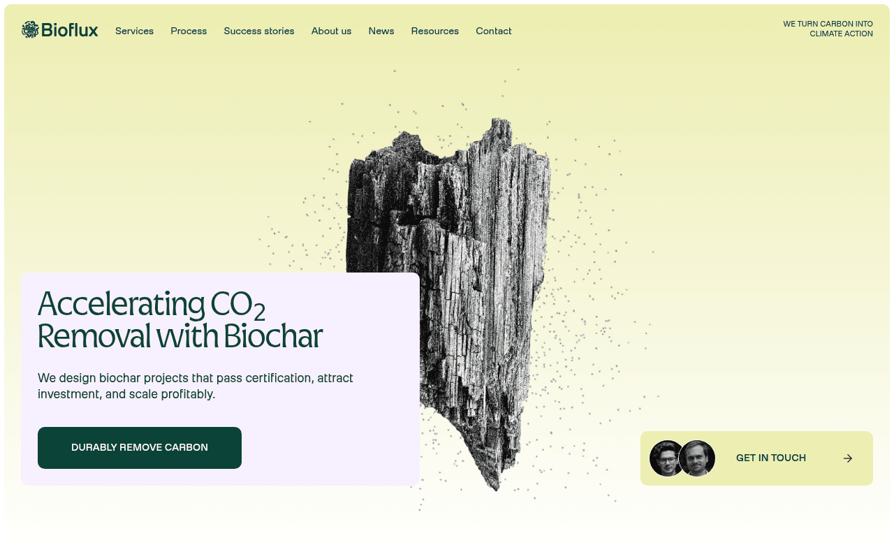 BioFlux website