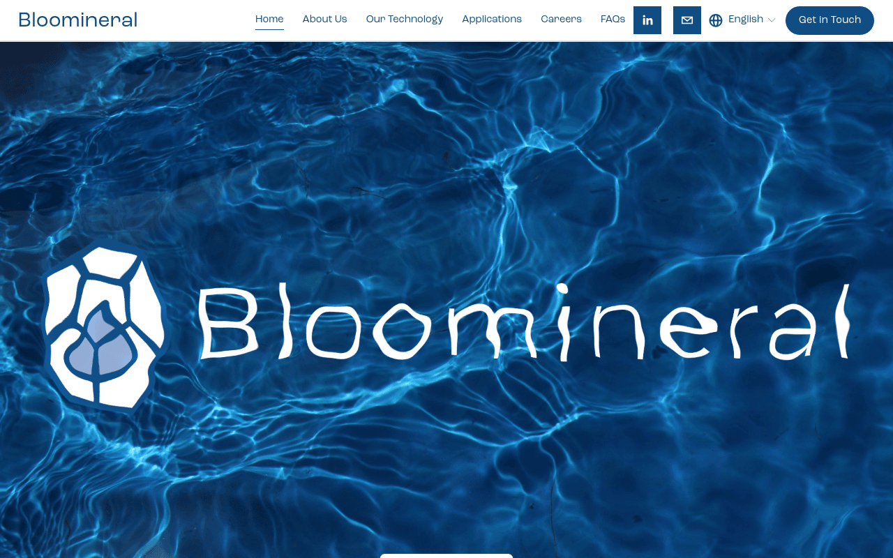 Bloomineral website