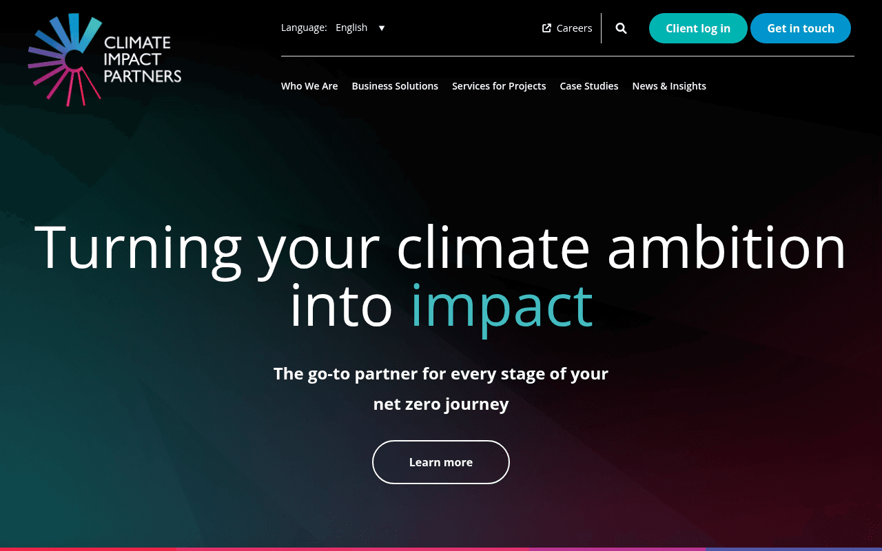 Climate Impact Partners website