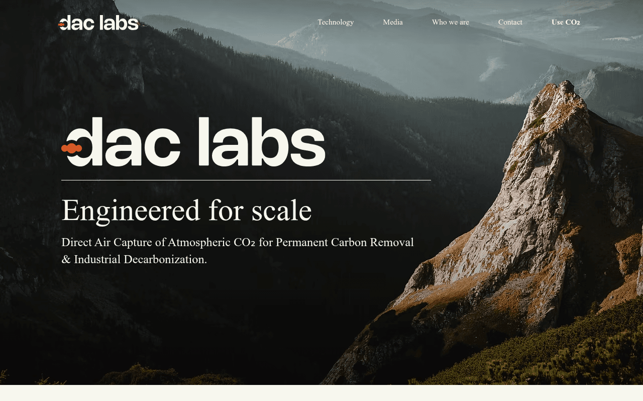 DAC Labs website