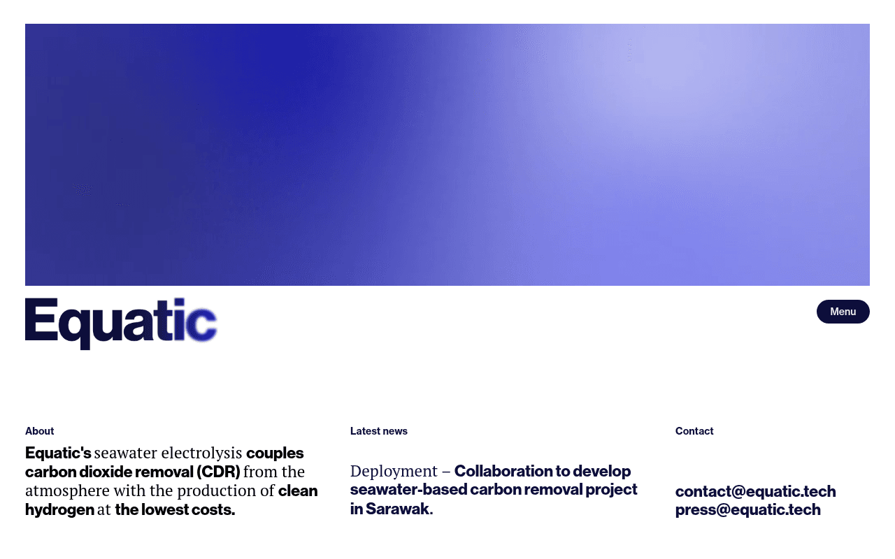 Equatic website