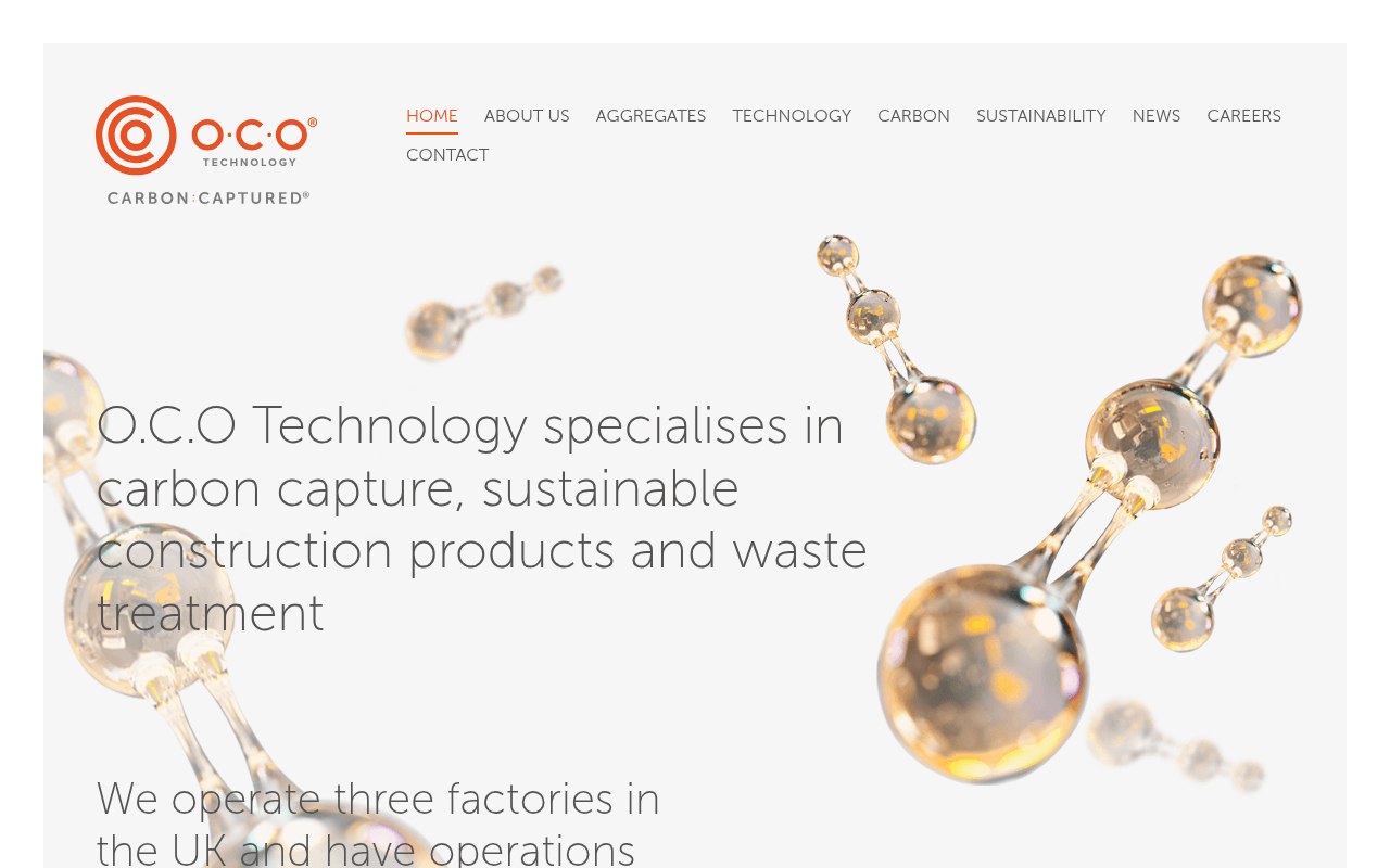 O.C.O Technology website