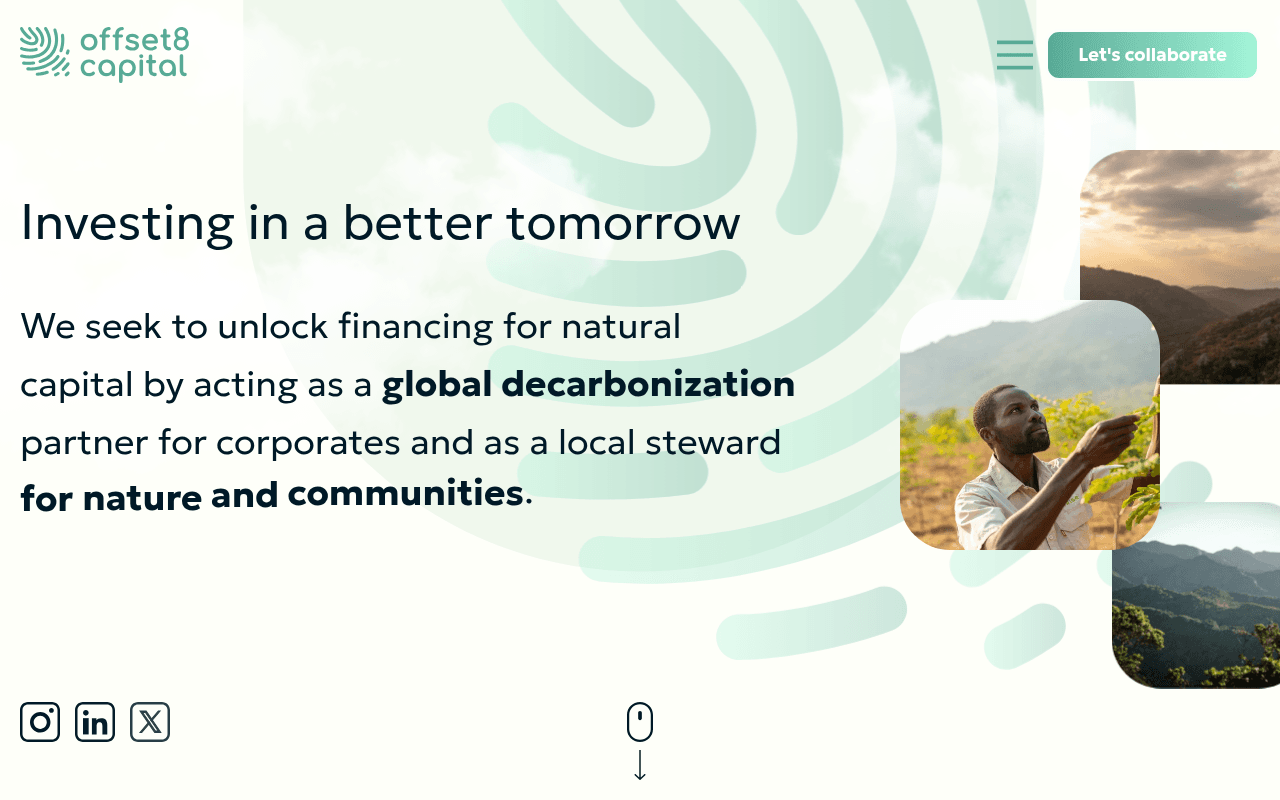 Offset8 Capital website