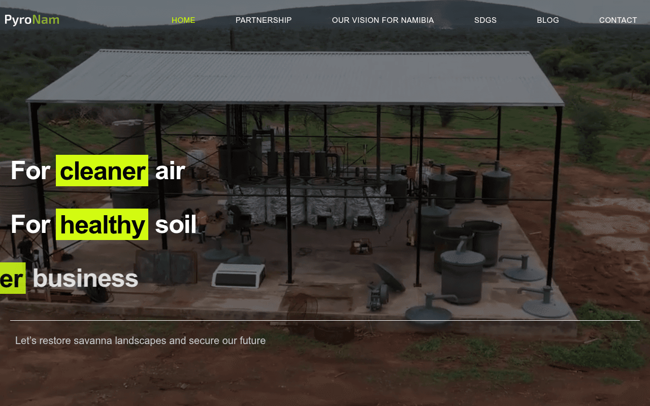 Pyronam website